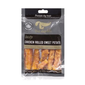 The Dog Deli Chicken Rolled Sweet Potato 100g 