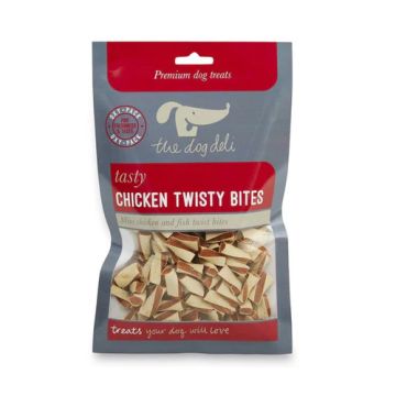 The Dog Deli Chicken Twisty Bites 100g 