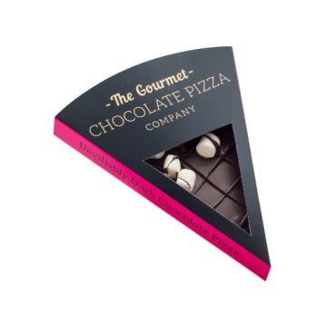 The Gourmet Chocolate Pizza Company Devilishly Dark Chocolate Pizza Slice 50g