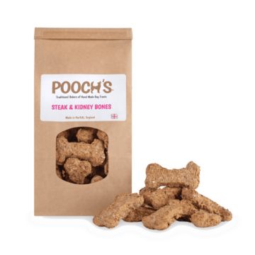 Pooch's Steak & Kidney Bones 250g