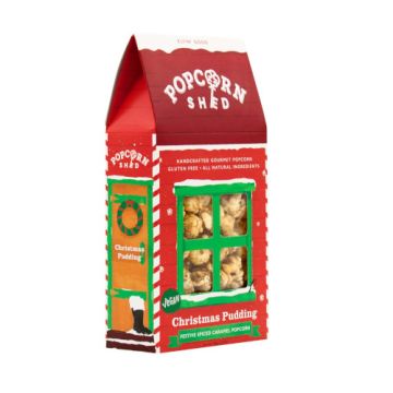 Popcorn Shed Christmas Pudding (Vegan) 80g