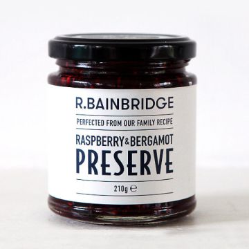 Richard Bainbridge Raspberry & Bergamot Preserve 210g