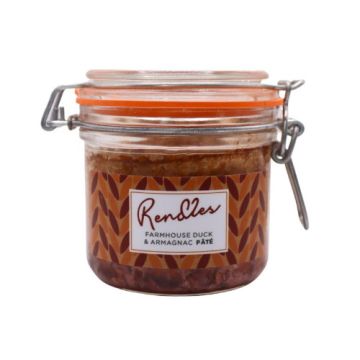 Rendles Farmhouse Pork Pate With Cognac Kilner Jar 280g