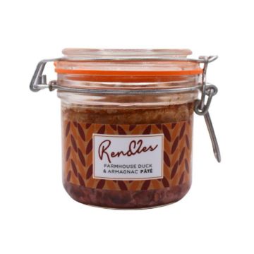 Rendles Farmhouse Duck Pate With Armagnac Kilner Jar 280g