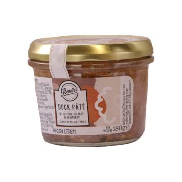 Rendles Farmhouse Duck Pate With Orange 180g