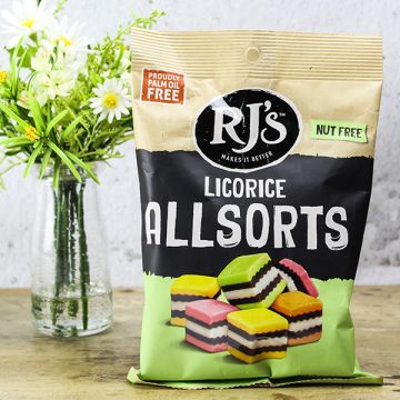 RJ's Licorice Allsorts 280g