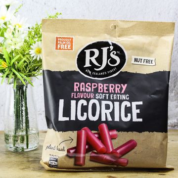 RJs Natural Licorice Raspberry 300g 