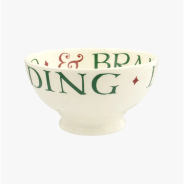 Emma Bridgewater Christmas Toast & Marmalade Lots Of Puddings French Bowl