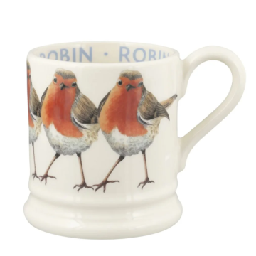 Emma Bridgewater Robin 1/2 Pint Mug