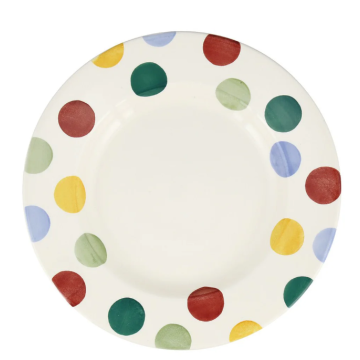 Emma Bridgewater Big Polka Dots 10 1/2 Inch Plate