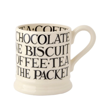 Emma Bridgewater Black Toast 1/2 Pint Mug