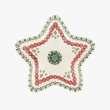 Emma Bridgewater Christmas Joy Medium Star Plate