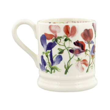 Emma Bridgewater Flowers Sweet Pea Multi 1/2 Pint Mug