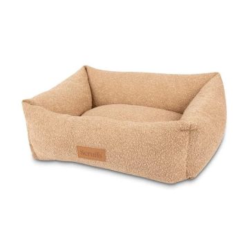 Scruffs Boucle Box Bed (M) Desert Tan