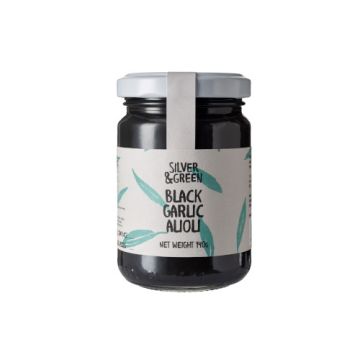 Silver & Green Black Garlic Alioli 140g