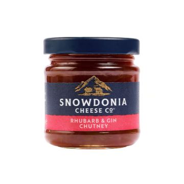 Snowdonia Rhubarb & Gin Chutney 114g