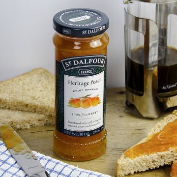 St Dalfour Heritage Peach Preserve 284g