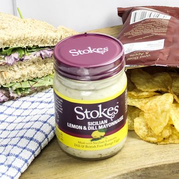 Stokes Sicilian Lemon & Dill Mayonnaise 205g