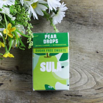 Sula Pear Drop Sugar Free Sweet 42g