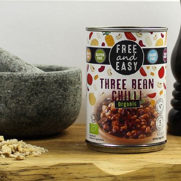 Free and Easy Three Bean Chilli 400g