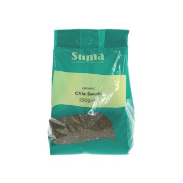 Suma Organic Black Chia Seeds 250g