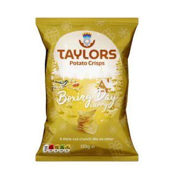 Taylors  Boxing Day Curry Crisps 150g