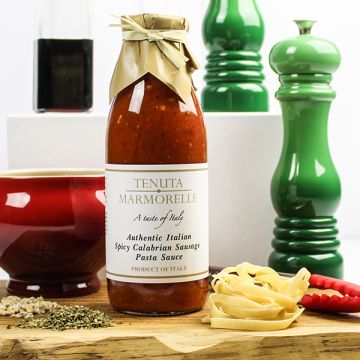 Tenuta Marmorelle Authentic Italian Spicy Sausage Pasta Sauce 500g