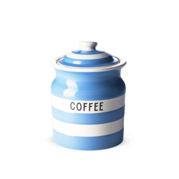 Cornishware Coffee Storage Jar 84cl (Blue)