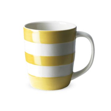 Cornishware Mug  12 Oz (Yellow)