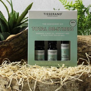 Tisserand Aromatherapy Total De Stress Discovery Kit