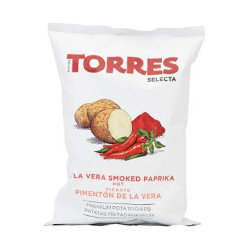 Torres De La Vera Paprika Hot Premium Potato Chips 150g