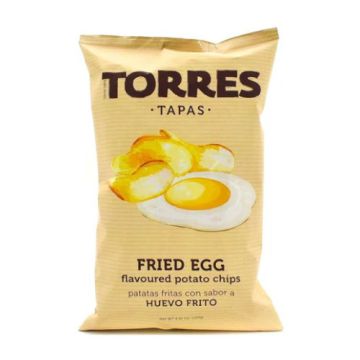 Torres Tapas Fried Egg Flavoured Potato Chips 125g