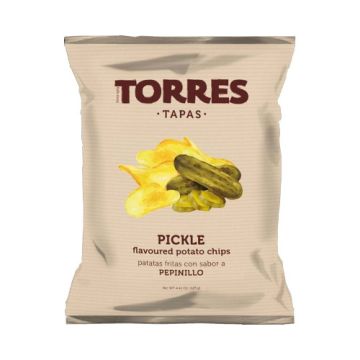 Torres Tapas Pickled Flavoured Potato Chips 125g