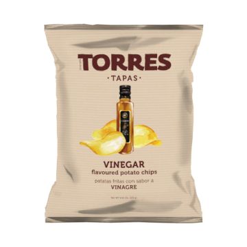 Torres Tapas Vinegar Flavoured Potato Chips 125g