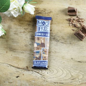 Moo Free Mini Moos Original Chocolate Bar Dairy Free 20g