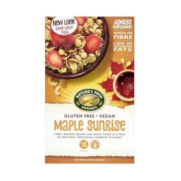 Nature's Path Maple Sunrise Cereal Gluten Free 332g