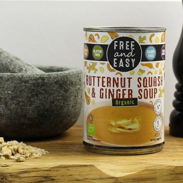 Free & Easy Butternut & Ginger Soup 400g