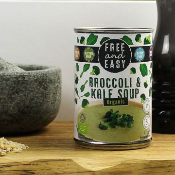 Free & Easy Broccoli And Kale Soup 400g