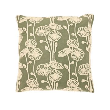 Papaver Cushion Olive