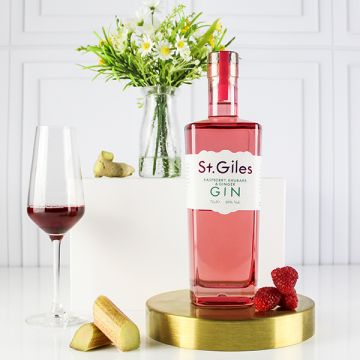 St Giles Raspberry, Rhubarb & Ginger Gin