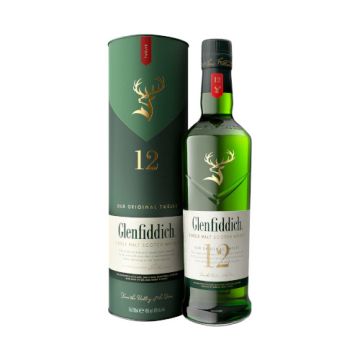 Glenfiddich 12 Year Old Scotch Whisky 70cl