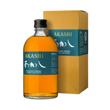 Akashi Japanese Blended Sherry Cask With Gift Box 50cl