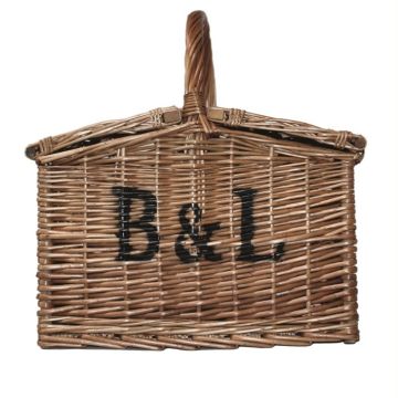 Bakers & Larners Huntsman Hamper Basket