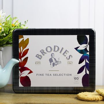 Brodies Fine Tea Collection Tin 60 Bags