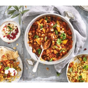 Cook Vegetable and Chickpea Tagine Serves 1