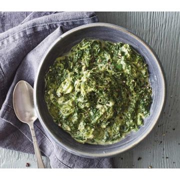 Cook Creamed Spinach Serves 2