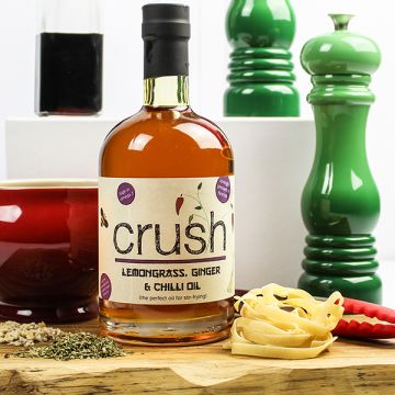 Crush Infused Chilli, Ginger & Lemongrass Oil 500ml