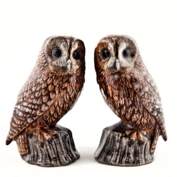 Quail Ceramics Tawny Owl Salt & Pepper Shaker
