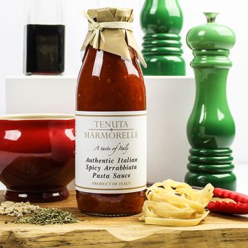 Tenuta Marmorelle Authentic Italian Spicy Arrabbiata Pasta Sauce 500g