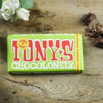 Tony's Chocolonely Milk Creamy Hazelnut Crunch 180g